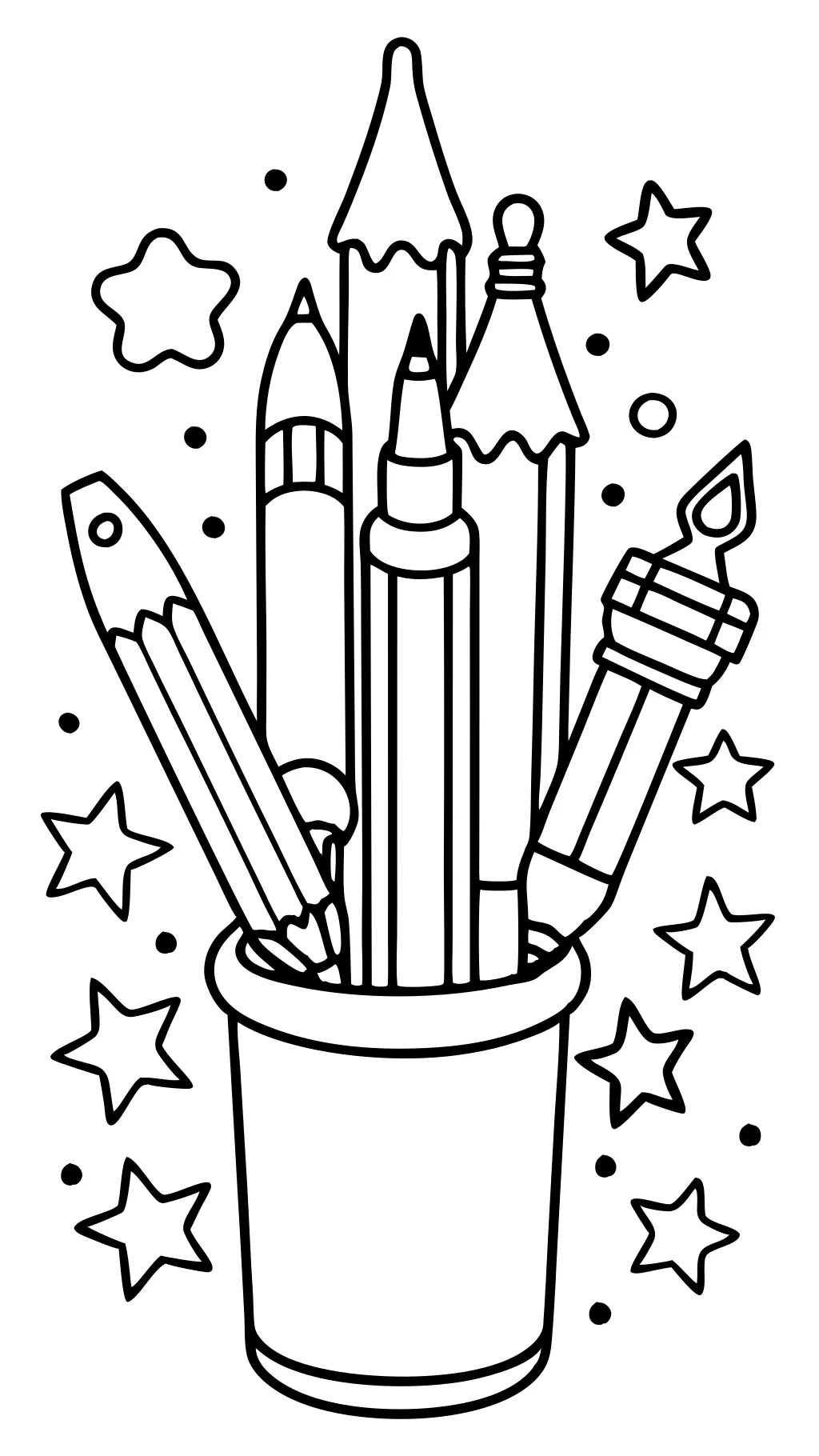 pen coloring page